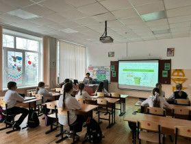 в рамках проекта «Разговоры о важном» во всех классах прошли занятия «День Земли — каждый день».